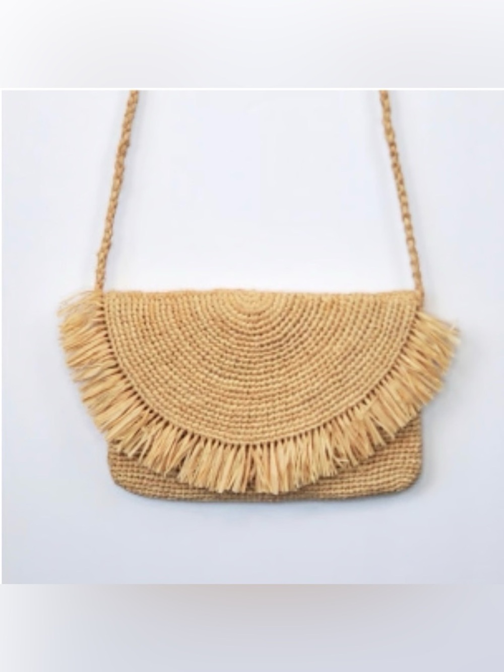 Mar Y Sol Tania raffia straw crossbody bag